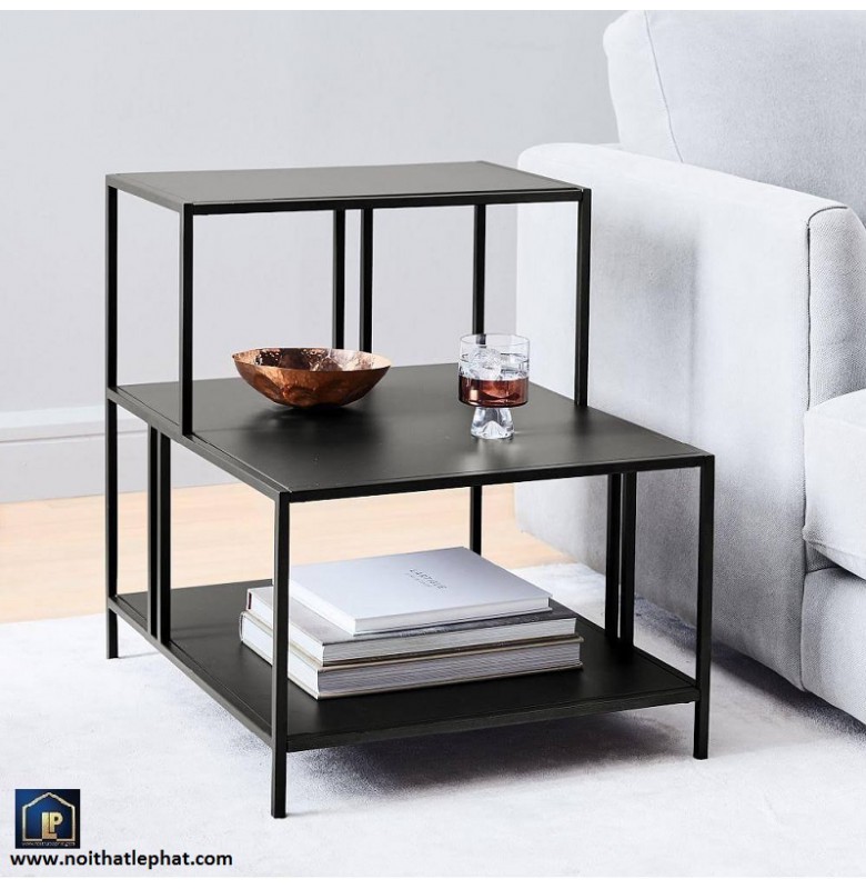 BÀN BÊN-BÀN SOFA GÓC 3 TẦNG HIỆN ĐẠI. BSF_31