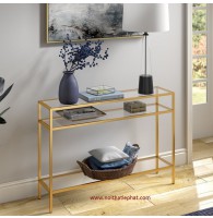 BÀN CONSOLE - BÀN TRANG TRÍ MẶT KÍNH 3 TẦNG. CONSOLE_34