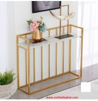 BÀN CONSOLE KHUNG THÉP HIỆN ĐẠI - MẶT ĐÁ MARBLE CAO CẤP//CONSOLE_26