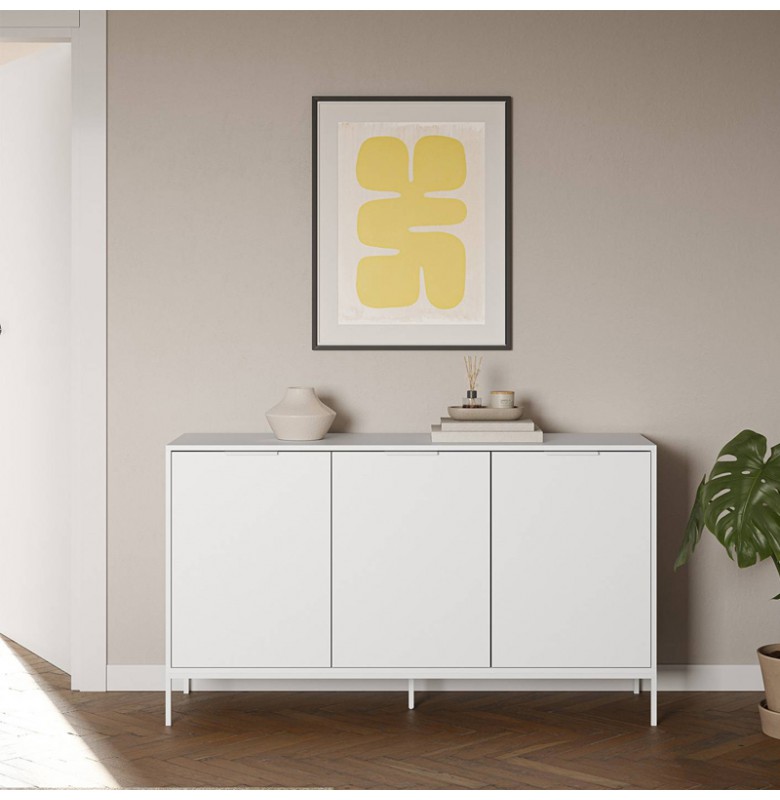 TLP_30. Tủ Sideboards Gỗ Trang Trí Hiện Đại Dài 120cm, Rộng 38cm, Cao 80cm