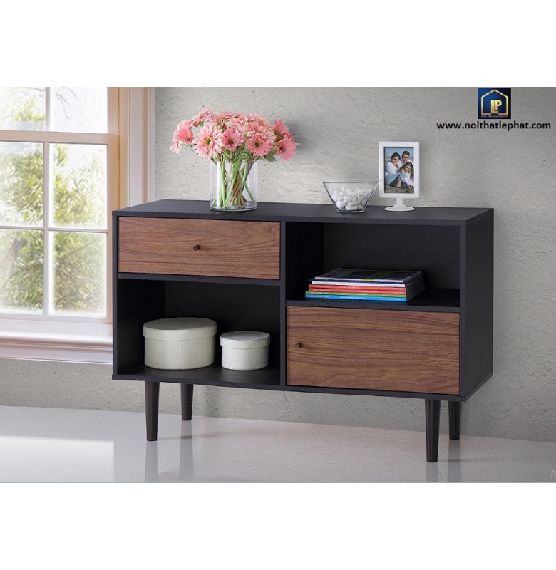 Tủ Buffet Gỗ Veneer Sồi(Oak) Tự Nhiên Sơn PU. TLP_05