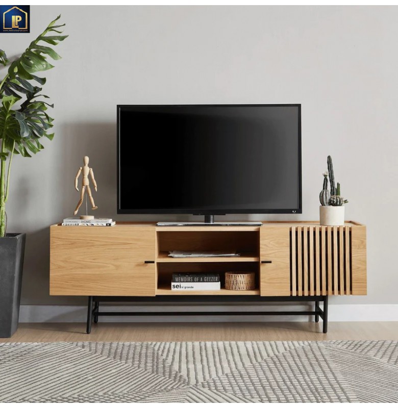 Tủ Tivi Hiện Đại D160cm, Gỗ Veneer Sồi. TV_14